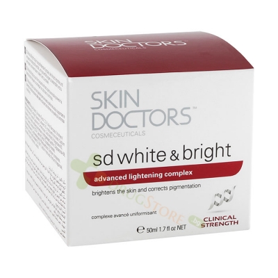 СКИН ДОКТОРС ИЗСВЕТЛЯВАЩ КРЕМ 50 мл / SKIN DOCTORS SD WHITE AND BRIGHT