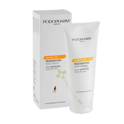СКИНФЛЕКС РЕГЕНЕРИРАЩ СЕРУМ ЗА ТЯЛО 200 мл / PODOPHARM MED SKINFLEX REGENERATING BODY SERUM