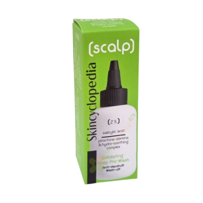СКИНЦИКЛОПЕДИЯ ЕКСФОЛИРАЩ СЕРУМ ЗА СКАЛП 100 мл / SCINCYCLOPEDIA EXFOLIATING SCALP PRE-WASH 