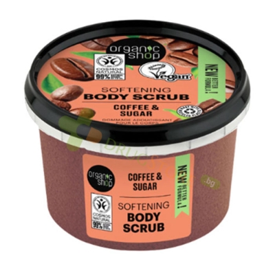 СКРАБ ЗА ТЯЛО БРАЗИЛСКО КАФЕ 250 мл / ORGANIC SHOP BODY SCRUB BRAZILIAN COFFEE