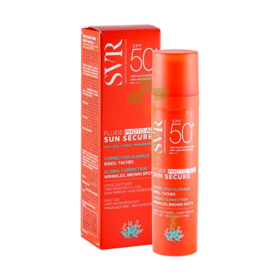 СЛЪНЦЕЗАЩИТЕН ФЛУИД ПРОТИВ ФОТОСТАРЕЕНЕ SPF50+ 40 мл / SVR SUN SECURE PHOTO-AGE FLUID SPF50+ 