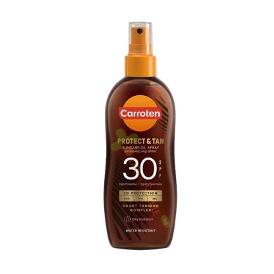 СЛЪНЦЕЗАЩИТНО ОЛИО СПРЕЙ ЗА ТЕН SPF30 150 мл / CARROTEN PROTECT & TAN SUNCARE OIL SPRAY SPF30