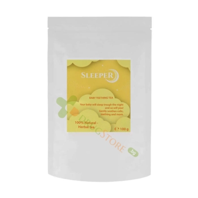 СЛИПЪР БЕБЕШКИ ЧАЙ ПРИ ЗЪБОНИКНЕНЕ 100 г / SLEEPER BABY TEETHING TEA 