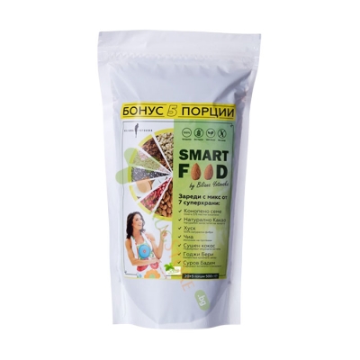 СМАРТ ФУУД КАКАО И КОКОС 400 г + 100 г бонус / BILIANA YOTOVSKA LABEL SMART FOOD COCOA AND COCONUT 