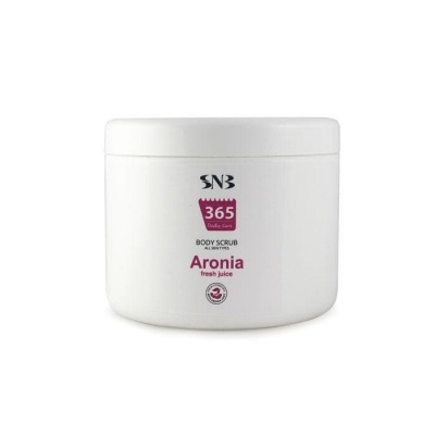 СКРАБ ЗА ТЯЛО 365  СЪС СОК ОТ АРОНИЯ 500 мл. / SNB 365 ARONIA BODY SCRUB