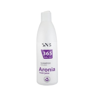 ШАМПОАН 365 ЗА КОСА И ТЯЛО СЪС СОК ОТ АРОНИЯ 300 мл. / SNB 365 ARONIA HAIR & BODY SHAMPOO