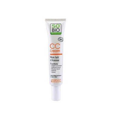 СС КРЕМ С МАГАРЕШКО МЛЯКО 40 мл. / SO BIO ETIC CC CREAM WITH DONKEY MILK