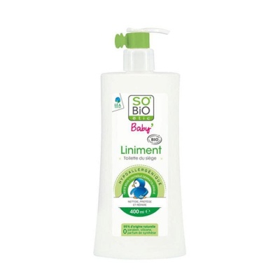 ЛОСИОН ЗА БЕБЕШКО ДУПЕ 400 мл. / SO BIO ETIC LINIMENT BABY LOTION