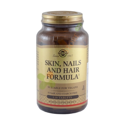 СОЛГАР ФOРМУЛА ЗА КОЖА, НОКТИ И КОСА таблетки 120 броя / SOLGAR SKIN, NAILS AND HAIR FORMULA