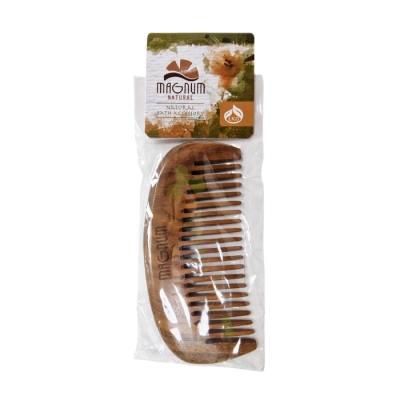 СОЛИНГЕН МАГНУМ НАТУРАЛ ГРЕБЕН С ЕДРИ ЗЪБИ ОТ ГВАЯК 311 / SOLINGEN MAGNUM NATURAL COMB GUAIACUM WOOD 311