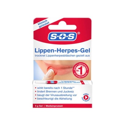 ГЕЛ ПРИ ХЕРПЕСИ 5 гр. / S.O.S. GEL AGAINST HERPES