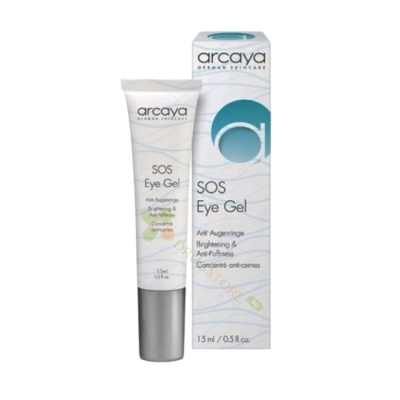 SOS ГЕЛ ЗА ОКОЛООЧНАТА ЗОНА С НЕЗАБАВЕН ЕФЕКТ 15 мл / ARCAYA SOS EYE GEL