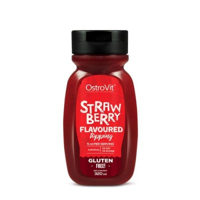 ОСТРОВИТ ЯГОДОВ СИРОП 320 мл. / OSTROVIT STRAWBERRY FLAVOURED TOPPING