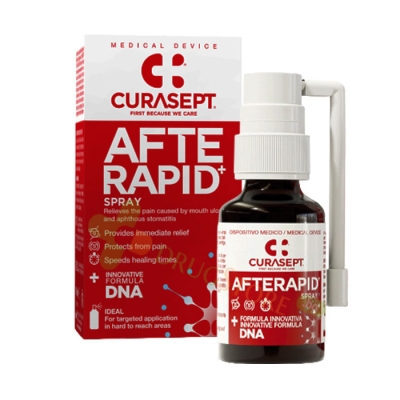 СПРЕЙ ЗА УСТА AFTE RAPID 15мл / CURASEPT AFTE RAPID SPRAY 