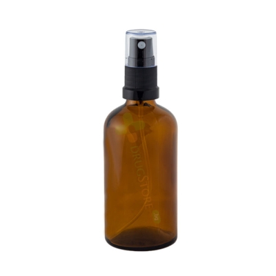 СТЪКЛЕНА БУТИЛКА АМБЪР 100 мл / CHINESE GOODS STYKLENA BUTILKA AMBAR 100 ml