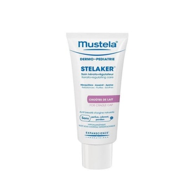 МУСТЕЛА СТЕЛАКЕР КРЕМ ЗА ПРЕМАХВАНЕ НА КРУСТИ ПРИ НОВОРОДЕНИ 40 мл. / MUSTELA DERMO-PEDIATRICS STELAKER