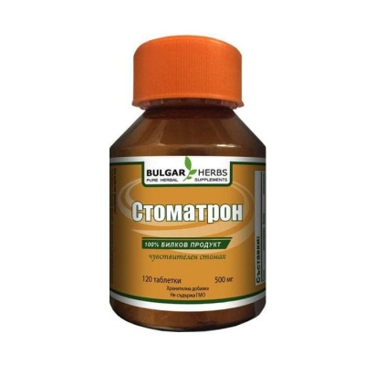 СТОМАТРОН БУЛГАР ХЕРБС таблетки 120 броя / BULGAR HERBS STOMATRON