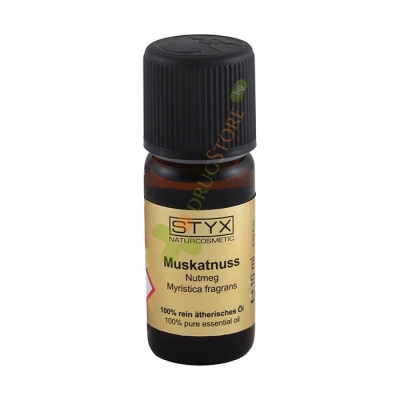ЕТЕРИЧНО МАСЛО ОТ МУСКАТОВО ОРЕХЧЕ 10 мл / STYX NUTMEG ESSENTIAL OIL