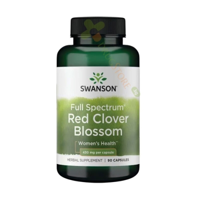 СУОНСЪН ЧЕРВЕНА ДЕТЕЛИНА ПЪЛЕН СПЕКТЪР капсули 430 мг 90 броя / SWANSON FULL SPECTRUM RED CLOVER BLOSSOM 