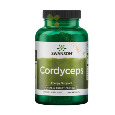 СУОНСЪН КОРДИЦЕПС капсули 600 мг 120 броя / SWANSON CORDYCEPS