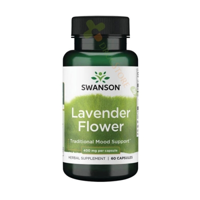 СУОНСЪН ЛАВАНДУЛОВ ЦВЯТ капсули 60 броя / SWANSON LAVENDER FLOWER 