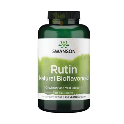 СУОНСЪН РУТИН НАТУРАЛЕН БИОФЛАВОНОИД 250 мг веге капсули 250 броя / SWANSON RUTIN NATURAL BIOFLAVONOID 250 mg 