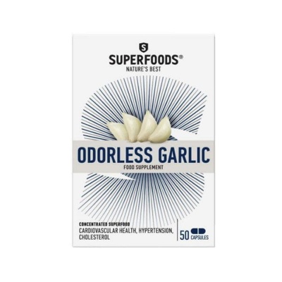 ЧЕСЪН СУПЕРФУДС капсули 50 броя / SUPERFOODS NATURE'S BEST ODORLESS GARLIC