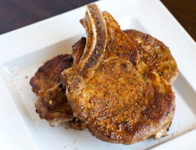 Свински пържоли за 5 минути