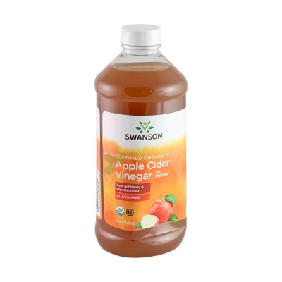 СУОНСЪН ОРГАНИЧЕН ЯБЪЛКОВ ОЦЕТ 473 мл / SWANSON SERTIFIED ORGANIC APPLE CIDER VINEGAR