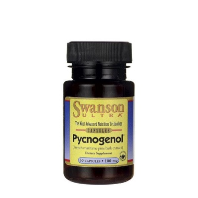 СУОНСЪН ПИКНОГЕНОЛ капсули 100 мг. 30 броя / SWANSON PYCNOGENOL
