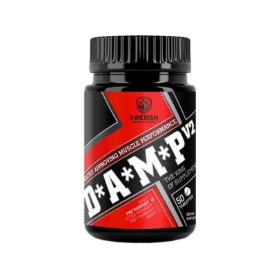 D.A.M.P. V2 таблетки 50 броя / SWEDISH SUPPLEMENTS D.A.M.P. V2