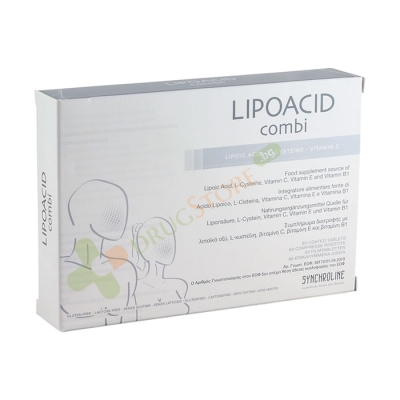 СИНХРОЛАЙН ЛИПОАЦИД КОМБИ таблетки 60 броя / SYNCHROLINE LIPOACID COMBI