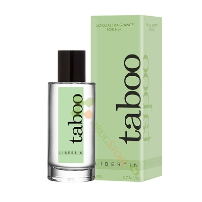 ТАБУ ЛИБЕРТИН ПАРФЮМ ЗА МЪЖЕ С ФЕРОМОНИ 50 мл / EROTIC BOUTIQUE TABOO LIBERTIN PARFUME FOR MEN WITH PHEROMONES