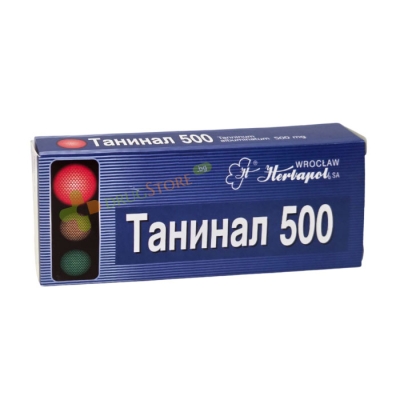 ТАНИНАЛ таблетки 500 мг 20 броя / UNIPHARMA TANINAL tablets 500 mg 