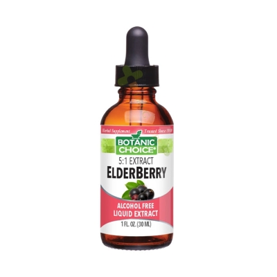 ТЕЧЕН ЕКСТРАКТ ОТ БЪЗ 30 мл / BOTANIC CHOICE ELDERBERRY LIQUID EXTRACT