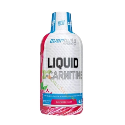 ТЕЧЕН L-КАРНИТИН + ХРОМ с вкус на малина 450 мл / EVERBUILD NUTRITION LIQUID L-CARNITINE + CHROMIUM RASPBERRY