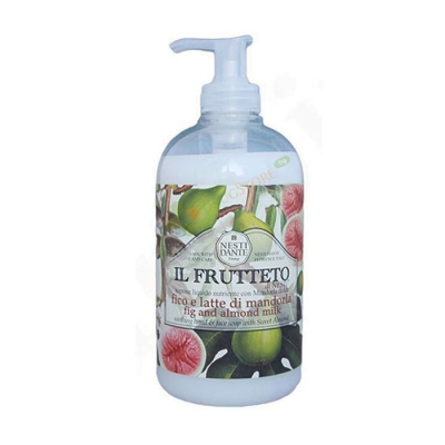 ТЕЧЕН САПУН ИЛ ФРУТЕТО СЪС СМОКИНЯ И БАДЕМОВО МЛЯКО 500 мл / NESTI DANTE IL FRUTTETO FIG AND ALMOND MILK LIQUID SOAP 