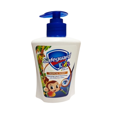 ТЕЧЕН САПУН СЕЙФГАРД КИДС ТРОПИК 225 мл / PROCTER & GAMBLE  SAFEGUARD KIDS TROPICAL SCENT LIQUID SOAP