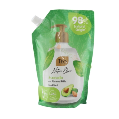 ТЕЧЕН САПУН ТЕО АВОКАДО /ПЪЛНИТЕЛ/ 500 мл / FICOSOTA SYNTEZ LIQUID SOAP TEO AVOCADO AND ALMOND MILK REFILL