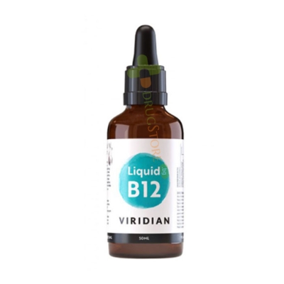 ТЕЧЕН ВИТАМИН B12 500 мкг 50 мл / VIRIDIAN NUTRITION LIQUID B12 