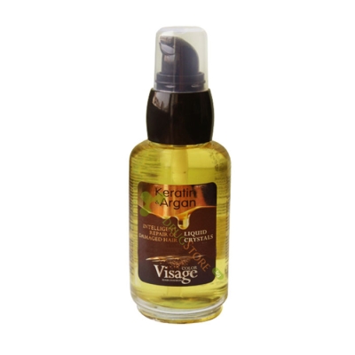 ТЕЧНИ КРИСТАЛИ С КЕРАТИН И АРГАН 50 мл / VISAGE LIQUID CRYSTALS WITH KERATIN ANAD ARGAN OIL