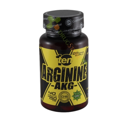 ТЕН АРГИНИН AKG таблетки 750 мг 40 броя / CVETITA HERBAL TEN ARGININE AKG 