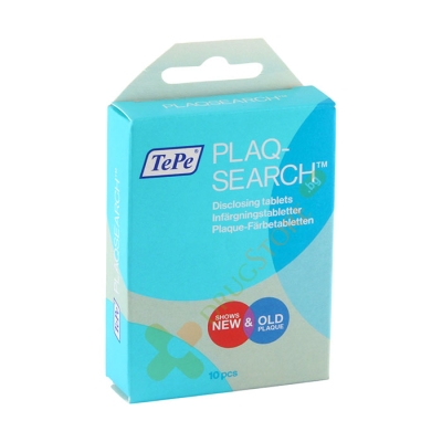 ТЕПЕ ПЛАКСЪРЧ ТАБЛЕТКИ ЗА ВИЗУАЛИЗАЦИЯ НА ПЛАКА 10 броя / TEPE PLAQ-SEARCH