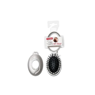 ТИТАНИА ЧЕТКА С ОГЛЕДАЛОСГЪВАЕМА модел 1776 / TITANIA FOLDING BRUSH WITH MIRROR model 1776