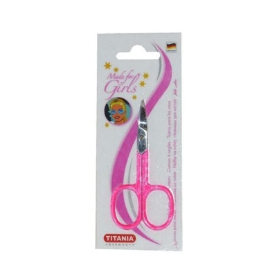 ТИТАНИЯ НОЖИЦА ЗА НОКТИ РОЗОВА 1050/N / TITANIA SCISSORS FOR NAILS GIRL 1050/N