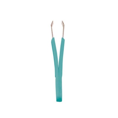 ТИТАНИЯ СКОСЕНА ПИНСЕТА ЗА ВЕЖДИ модел 1061 B / TITANIA SLANT ERGONOMIC TWEEZERS model 1061 B