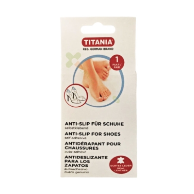 ТИТАНИЯ САМОЗАЛЕПВАЩ КОЖЕН ПРЕДПАЗИТЕЛ ЗА ОБУВКИ модел 5226 / TITANIA HEEL SUPPORT OF GENUINE LEATHER model 5226