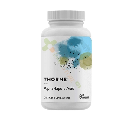 ТОРН АЛФА ЛИПОЕВА КИСЕЛИНА капсули 300 мг 60 броя / THORNE ALPHA LIPOIC ACID 