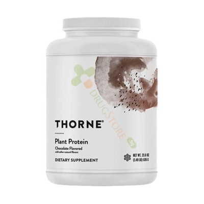 ТОРН РАСТИТЕЛЕН ПРОТЕИН ВКУС ШОКОЛАД прах 676 г / THORNE PLANT PROTEIN CHOCOLATE powder