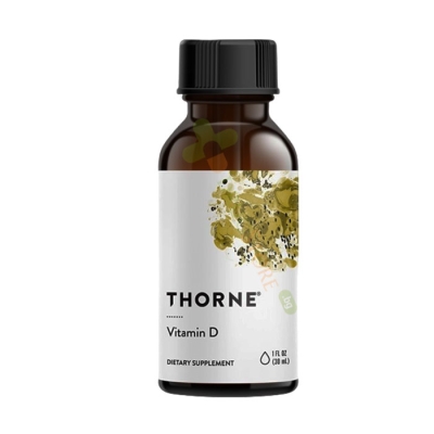 ТОРН ВИТАМИН D3 капки 500IU 30 мл / THORNE VITAMIN D3 drops 500IU 